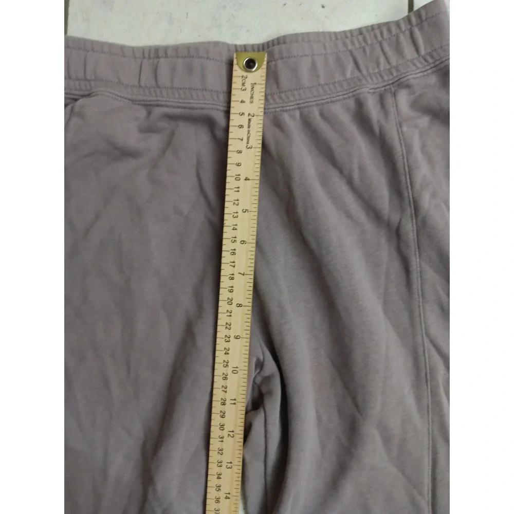 Nike Heritage French Colorblock Jogger Pants Women's Size Large Lavender‎ Gray